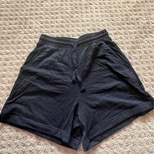 Women's Old Navy Black Fleece Shorts